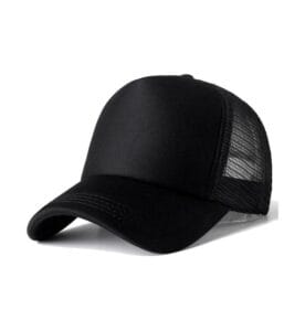 ZY3001 foam front trucker cap black