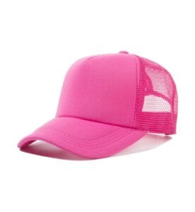 ZY3001 foam front trucker cap pink