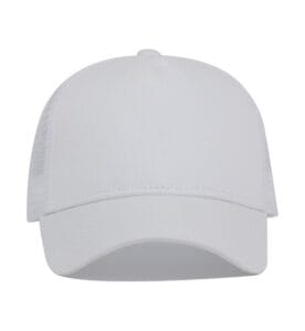 ZY3003 solid colour trucker cap white