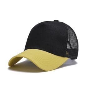 ZY3005 trucker caps Black gold