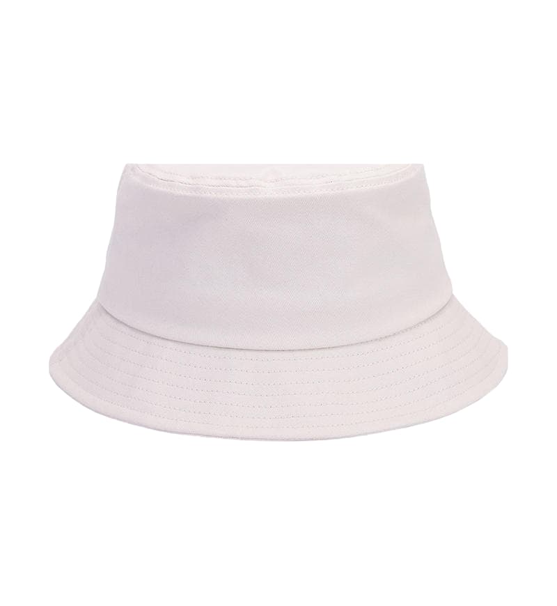 ZY5002 cotton bucket hat adjustable strap-beige