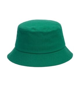 ZY5002 cotton bucket hat adjustable strap green