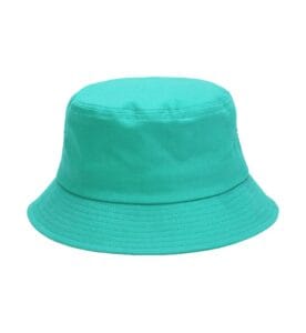 ZY5002 cotton bucket hat adjustable strap mint