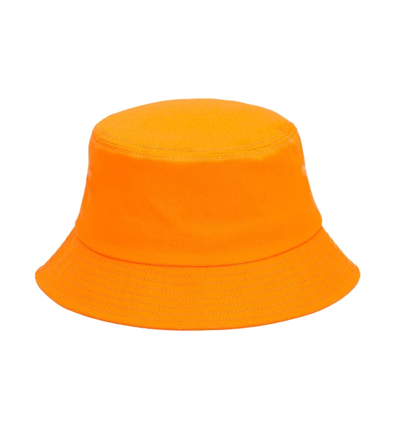 ZY5002 cotton bucket hat adjustable strap-orange