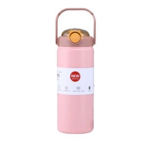 304 stainless steel BIG bottle pink