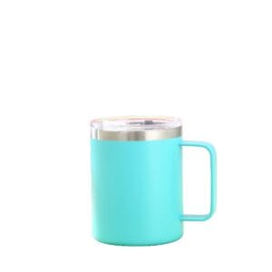 304 stainless steel CUP with handle aqua