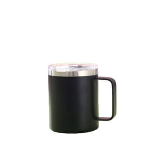 304 stainless steel CUP with handle black