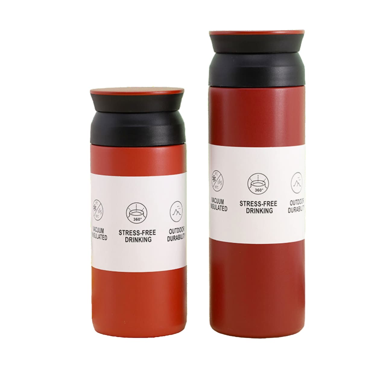 304 stainless steel Japanese Harajuku thermos cup-red
