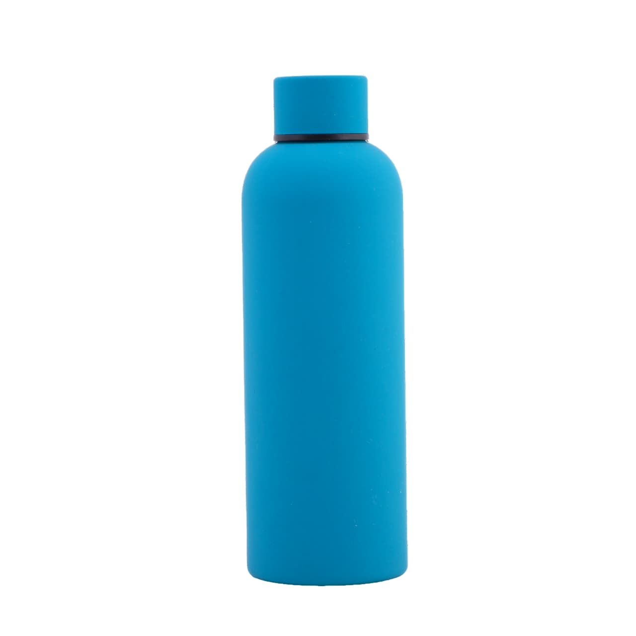 304 stainless steel MATTE bottle-light blue