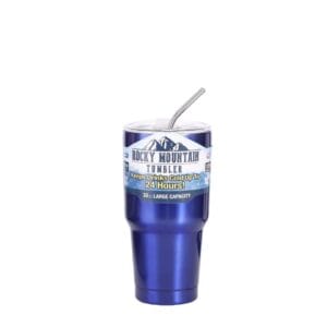 304 stainless steel MUG blue