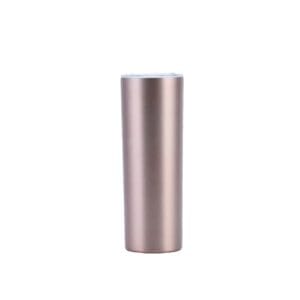 304 stainless steel Straight cut mug brown