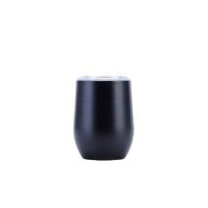 304 stainless steel U shape eggshell cup black