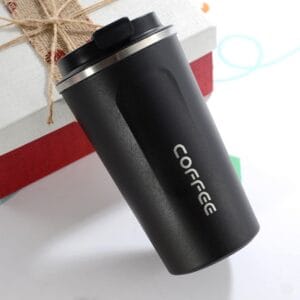 304 stainless steel coffe mug black