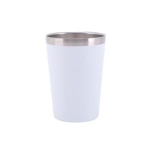 304 stainless steel coffee cup white