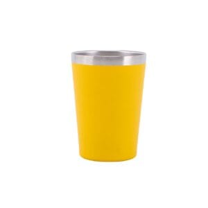 304 stainless steel coffee cup yellow
