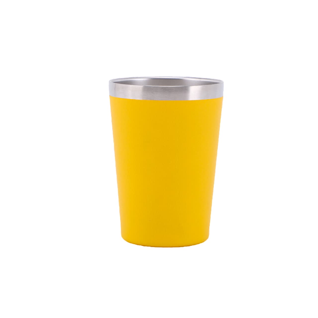 304 stainless steel coffee cup-yellow