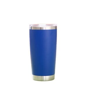 304 stainless steel double layer insulated cup blue