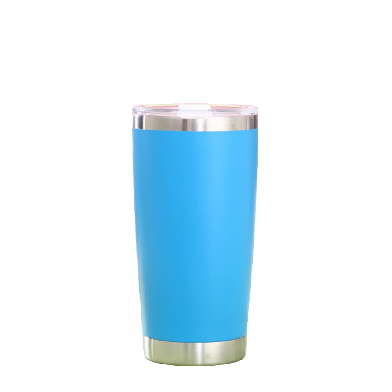304 stainless steel double-layer insulated cup-light blue
