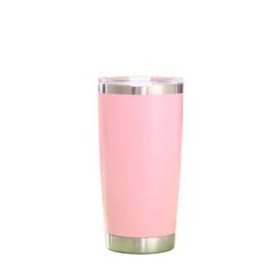 304 stainless steel double layer insulated cup light pink