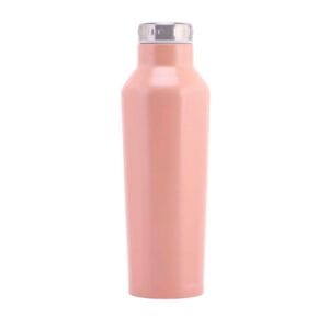 304 stainless steel hexagonal rhombus stainless steel thermos cup pink