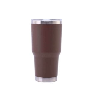 304 stainless steel thermal insulation and cold insulation cups brown