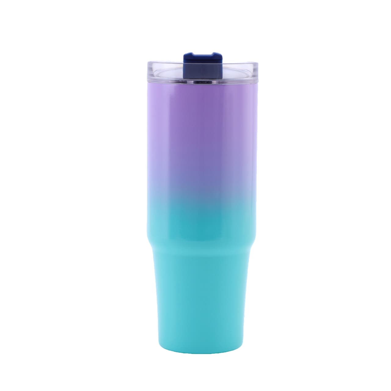 304 stainless steel v-shape bottle-purple aqua