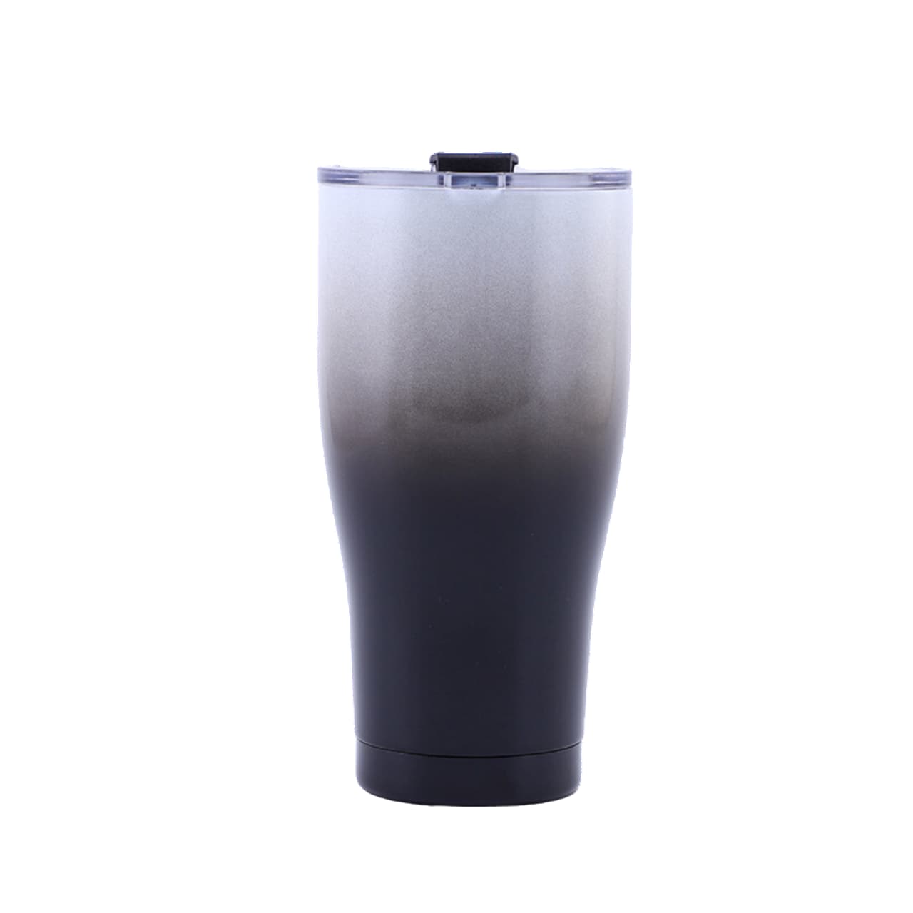 304 stainless steel waist-shape THermal mug-black white