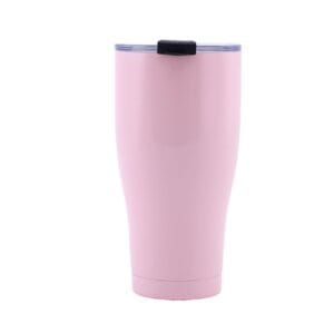 304 stainless steel waist shape THermal mug pink