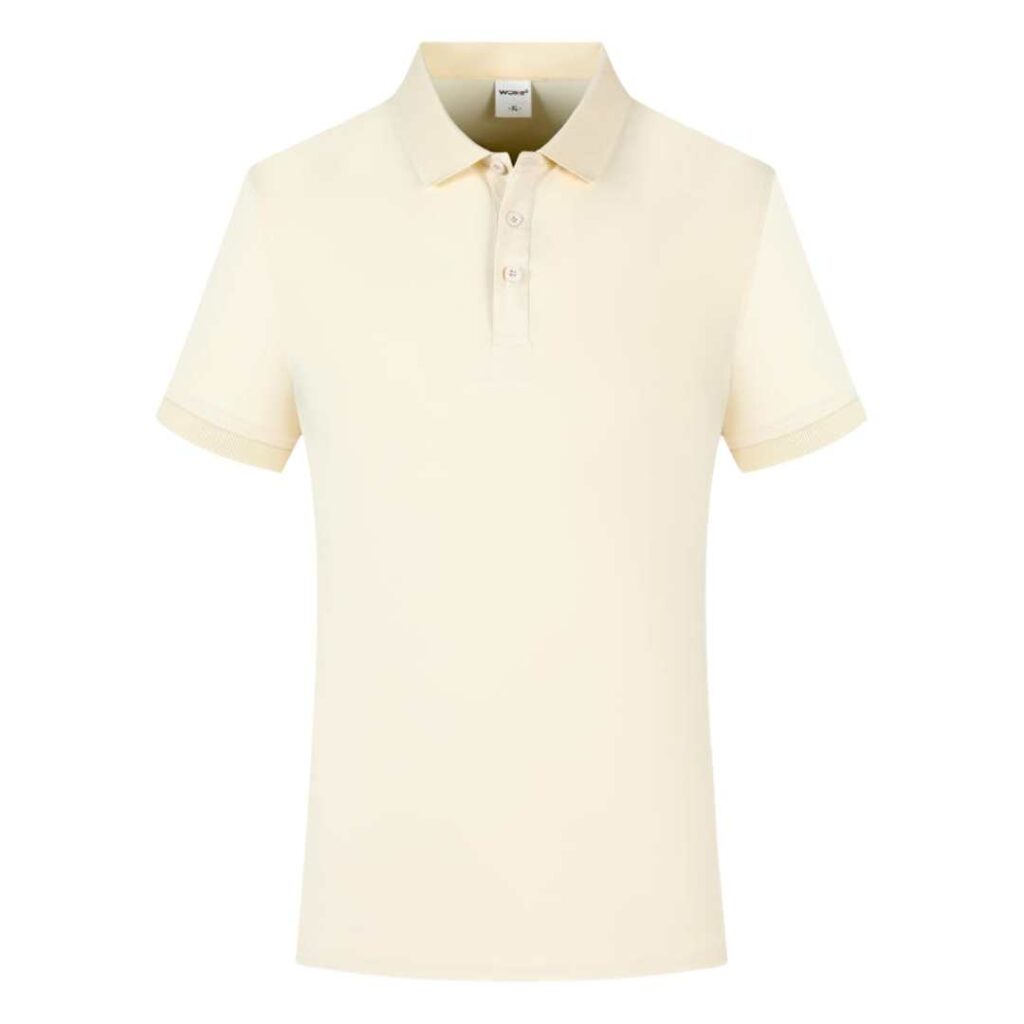 PGY2109 Cotton Polo Tee - beige