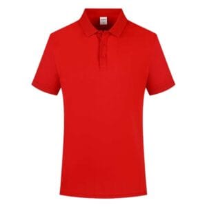 PGY2109 Cotton Polo Tee red