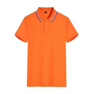 YG2206 Dri Fit Polo Tee Eyelet orange