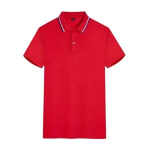 YG2206 Dri Fit Polo Tee Eyelet red