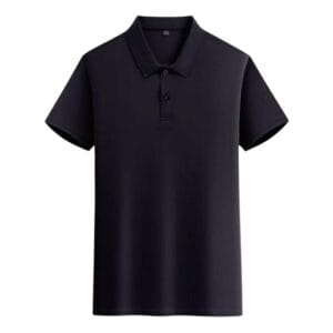 YG2207 Dri Fit Polo Tee Eyelet black