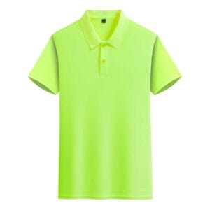 YG2207 Dri Fit Polo Tee Eyelet green