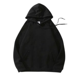 YG681 Cotton Hoodie Black
