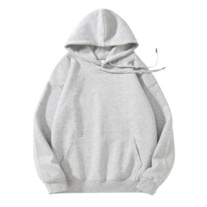 YG681 Cotton Hoodie light grey
