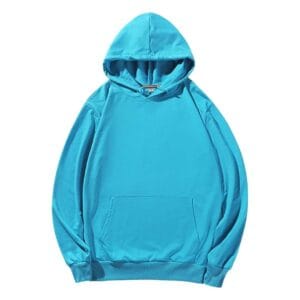 YG706 Cotton Hoodie light blue