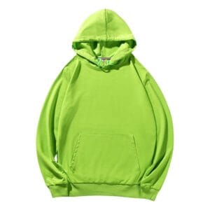 YG706 Cotton Hoodie lime green