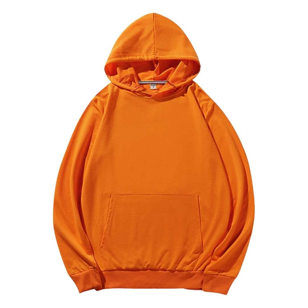 (YG)706 Cotton Hoodie - orange