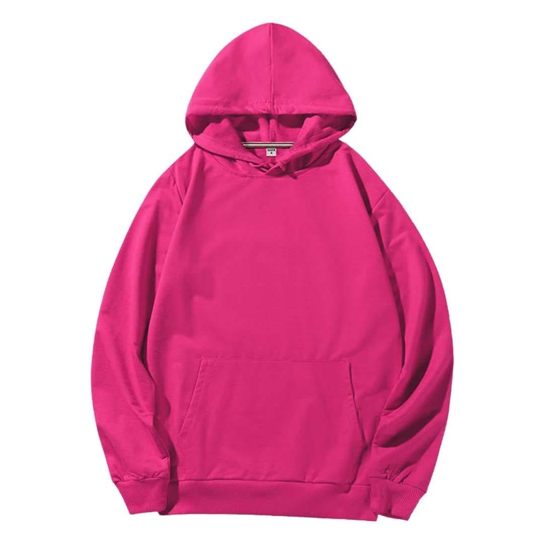 (YG)706 Cotton Hoodie - pink