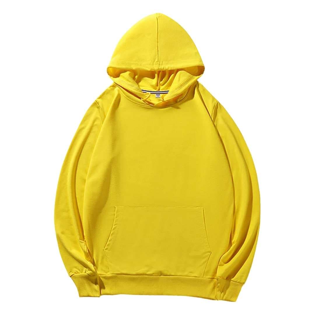 (YG)706 Cotton Hoodie - yellow