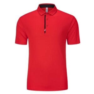 YG7103 Dri Fit Polo Tee red