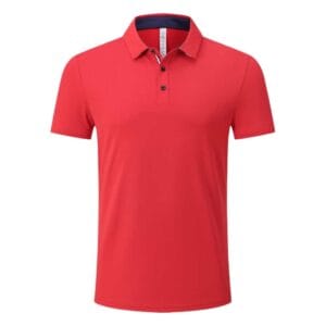 YG7112 Dri Fit Polo Tee red