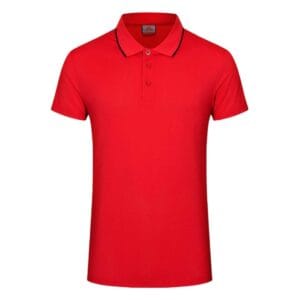 YG7315 Dri Fit Polo Tee red