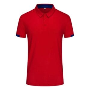 YG7325 Dri Fit Polo Tee red