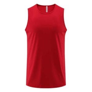 YG7363 Dri Fit Tank Top red