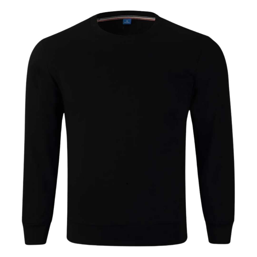 YG8066 Cotton Fleece Sweatshirt - black