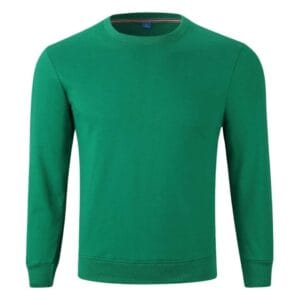 YG8066 Cotton Fleece Sweatshirt green