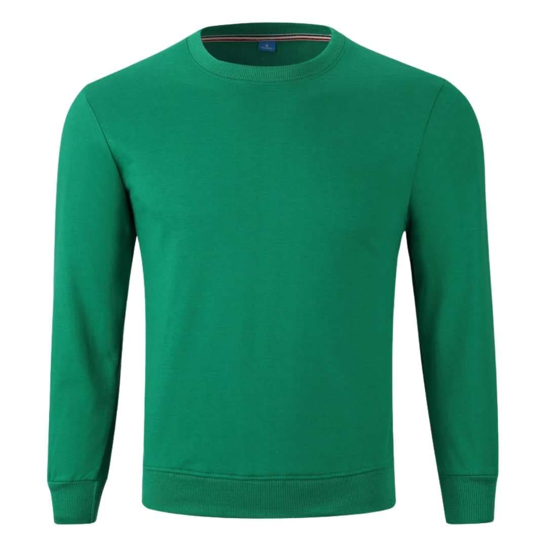 YG8066 Cotton Fleece Sweatshirt - green