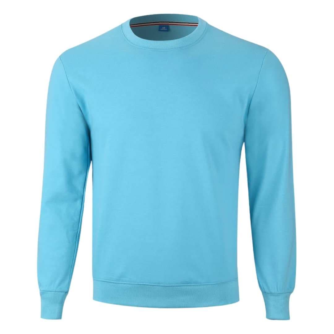 YG8066 Cotton Fleece Sweatshirt - light blue